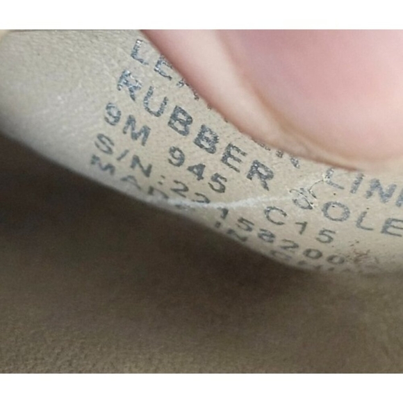 TORY BURCH Travel T Snake Embossed Sparkling Leather Ballet Flats Roccia 9M - Picture 7 of 15